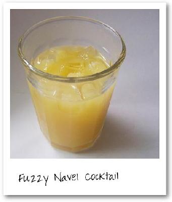 Fuzzy Navel Cocktail