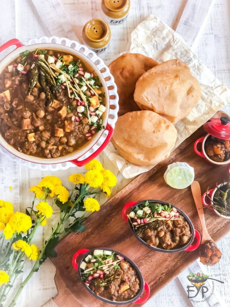 Punjabi Chole Recipe – No Onion No Garlic