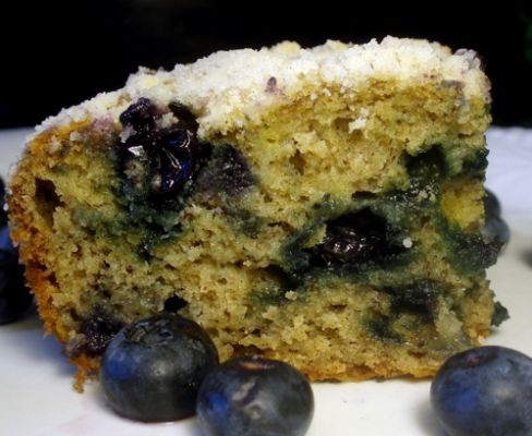 Blueberry Banana Coffee Cake