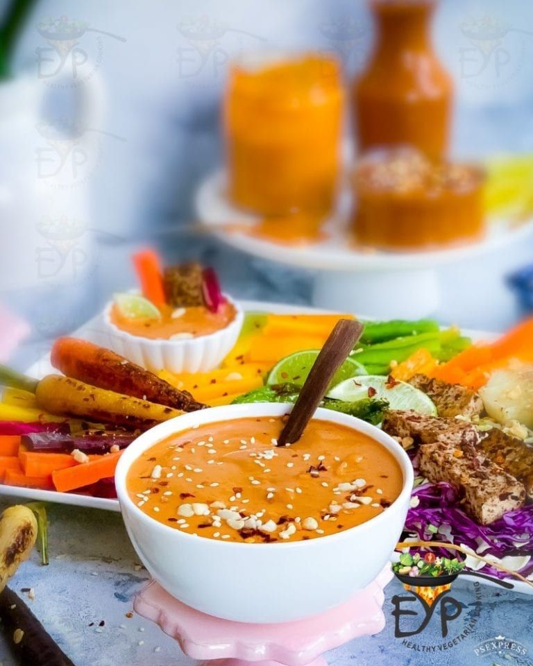 Peanut Satay Sauce: Made from Whole Peanuts and Sesame Seeds