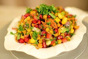 Corn Bhel ( Evening Snack)