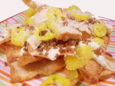 Amazing Italian Nachos - Johnny Carinos Copycat