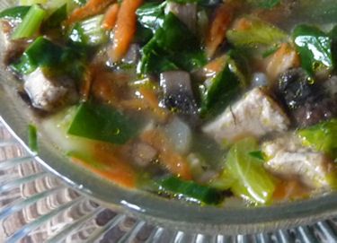 QUICK PORK STIR FRY SOUP